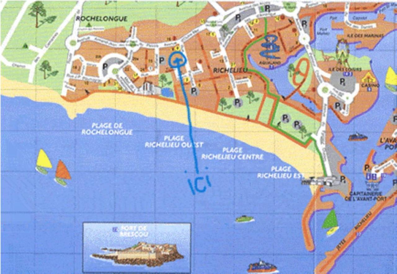 Appartement Vacances Cap D'Agde Eksteriør bilde
